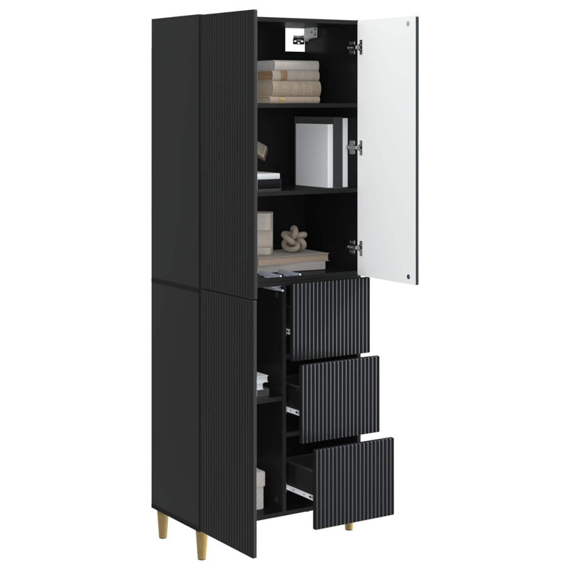 Storage Cabinet, Black