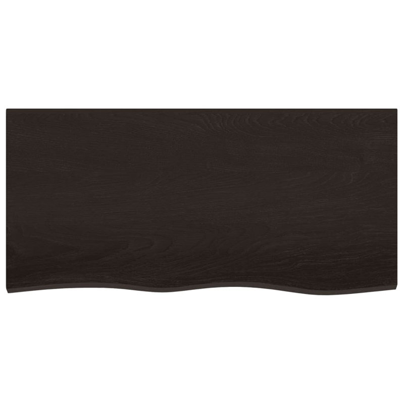 Armenuhi 100cm Solid Wood Bathroom Vanity Top, Black