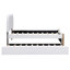 Lit plateforme tapissier avec pieds de support en bois et lit gigogne simple-2123217716