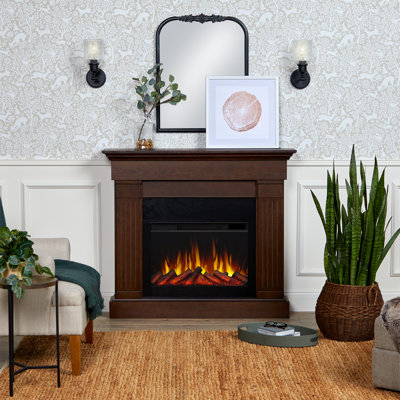 Real Flame The Crawford 47.5" W Slim Electric Fireplace