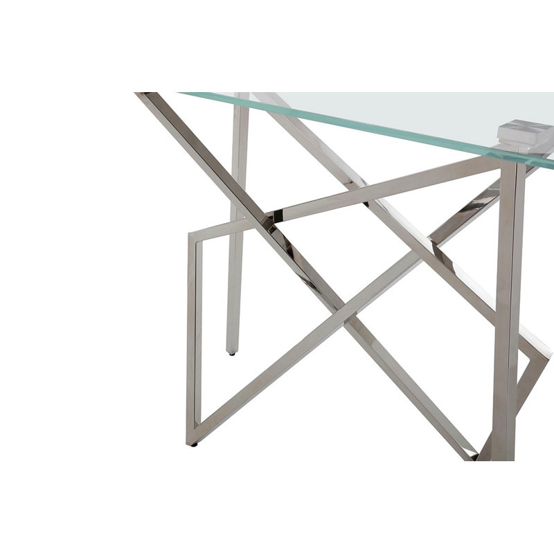 Console en verre 18,09 po