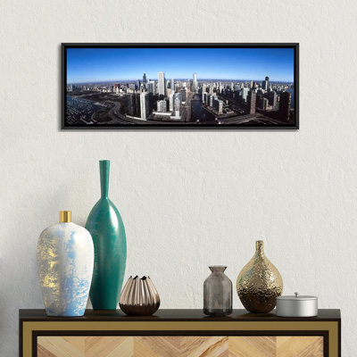 " Skyscrapers in a City, Trump Tower, Chicago River, Chicago, Cook County, Illinois, USA 2011 " Color Photography Print
