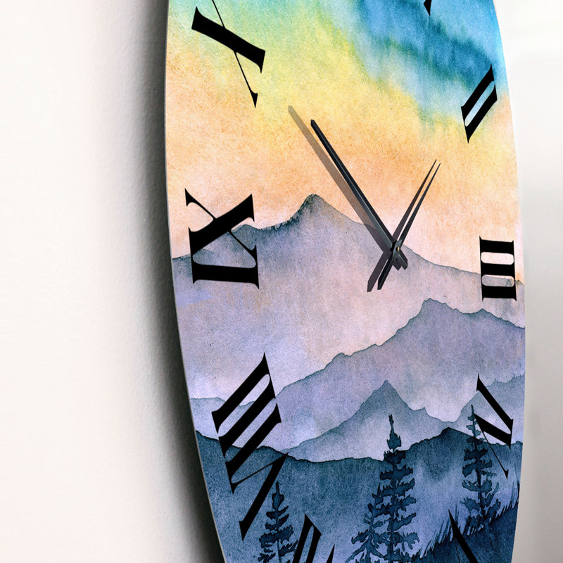 Horloge murale surdimensionnée, Grand