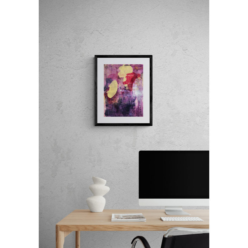 7.2.12 Print by Simona Gocan, Black Framed Paper, 20" H x 16" W