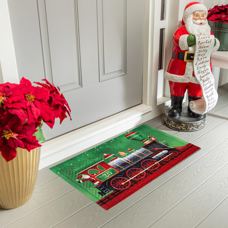 Tapis gaufré North Pole Express
