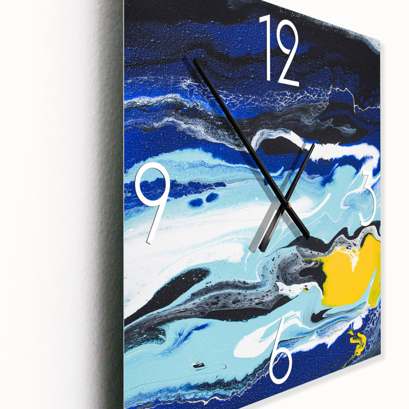 Horloge murale Abstract Composition, Grand