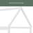 Floor Wooden Bed With House Roof Frame, Fence Guardrails-1509900570-1509900568
