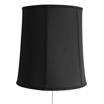 Abat-jour tambour en lin H 17 "x l 16" (araignée)