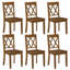 Chaises de salle à manger en bois de 17 po de large Brookner-101193050-99306172