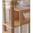 Minimalist Wooden Cat Tree with Sisal Rope Posts & Space Capsule