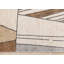 Tapis blanc et noir 5 pi x 8 pi