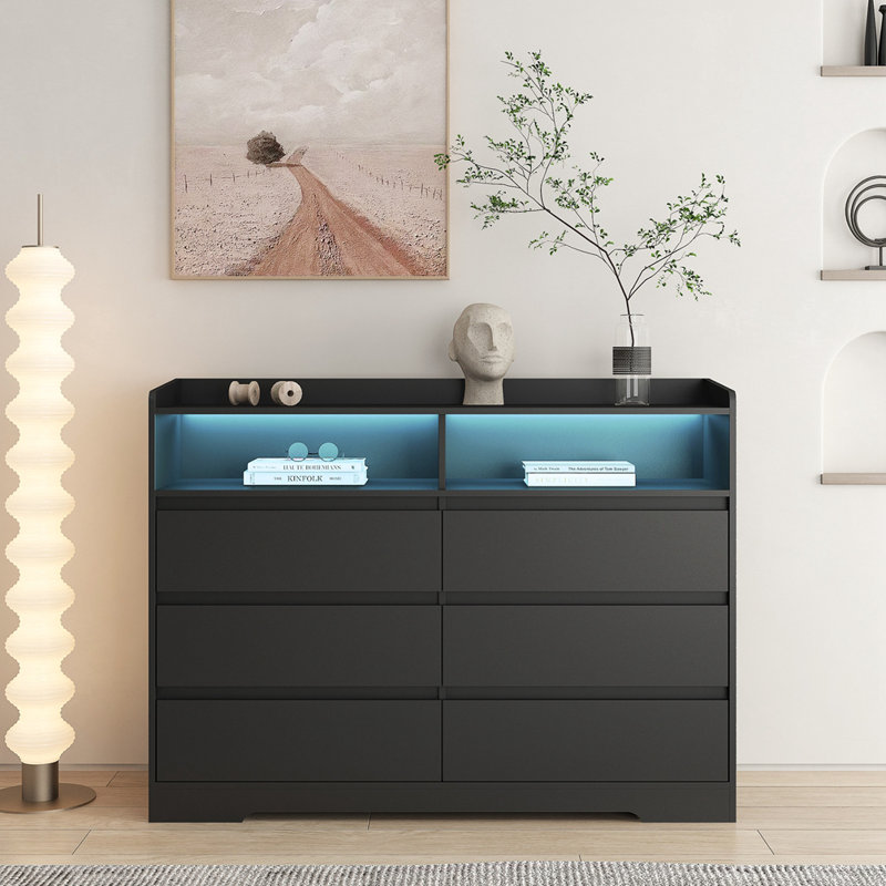 Commode 6 tiroirs Craignamaddy
