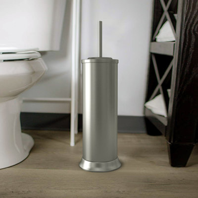 NU Steel Toilet Brush and Holder