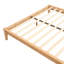 Base de lit plateforme en bois de bambou sec de 12 pouces avec support en lattes de bois, aucun sommier nécessaire-956906889-956906893