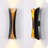 Curl Sconce Light Up Down Metallic Indoor Wall Lighting-1292770572