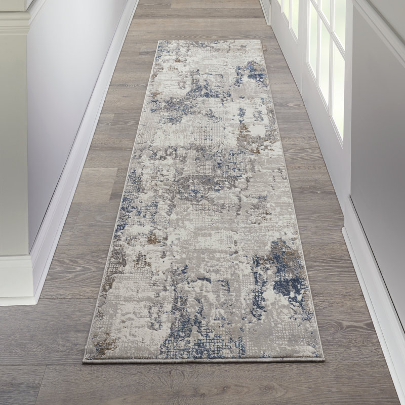 Royal Terrace Abstract Area Rug, Runner 66 x 221cm
