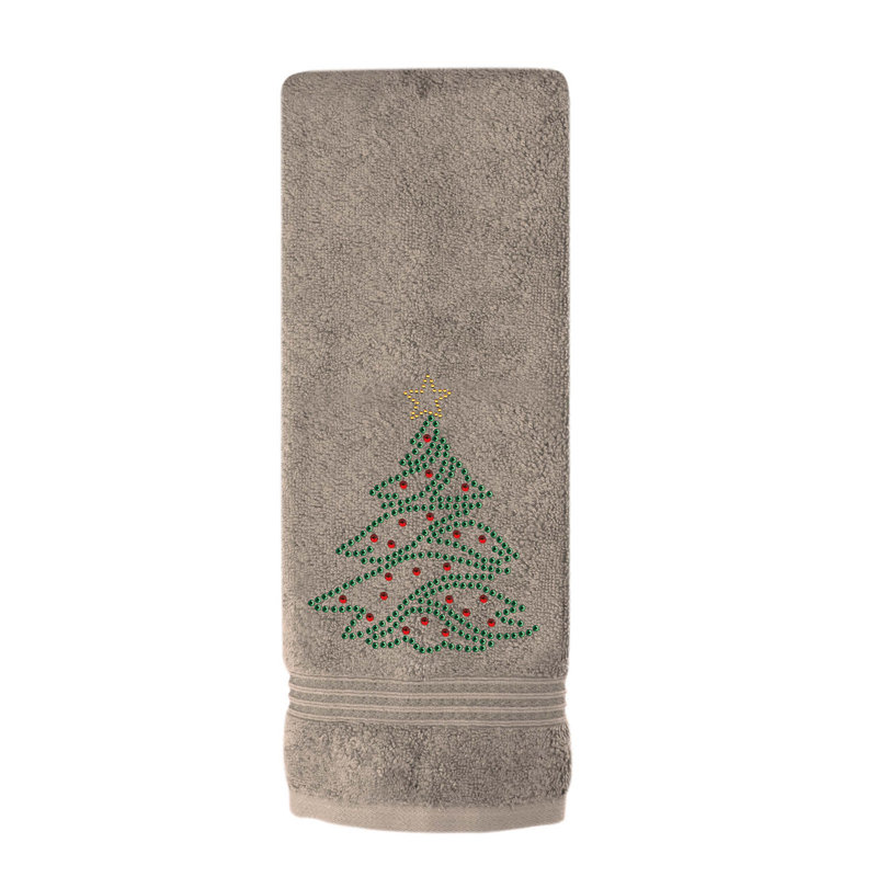 Essuie-mains  Christmas Tree, Taupe