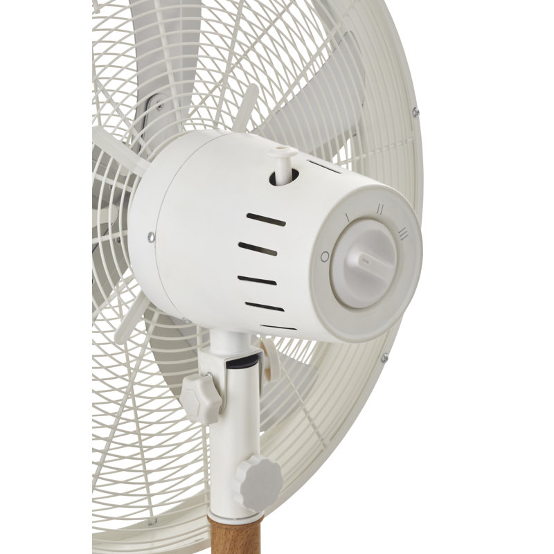 Swan Nordic Oscillating Pedestal/Standing Fan, White