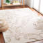 Tapis floral en laine / coton touffeté à la main Jardin-1597219371