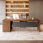 Bureaux en bois massif en L noyer-107526698-107526694