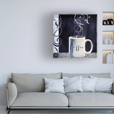 Bolog Sasha Cafe Blue I Canvas Art