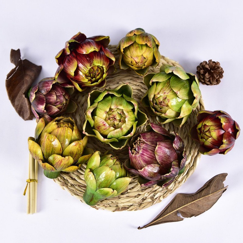 Artichoke Floral Arrangement, Purple