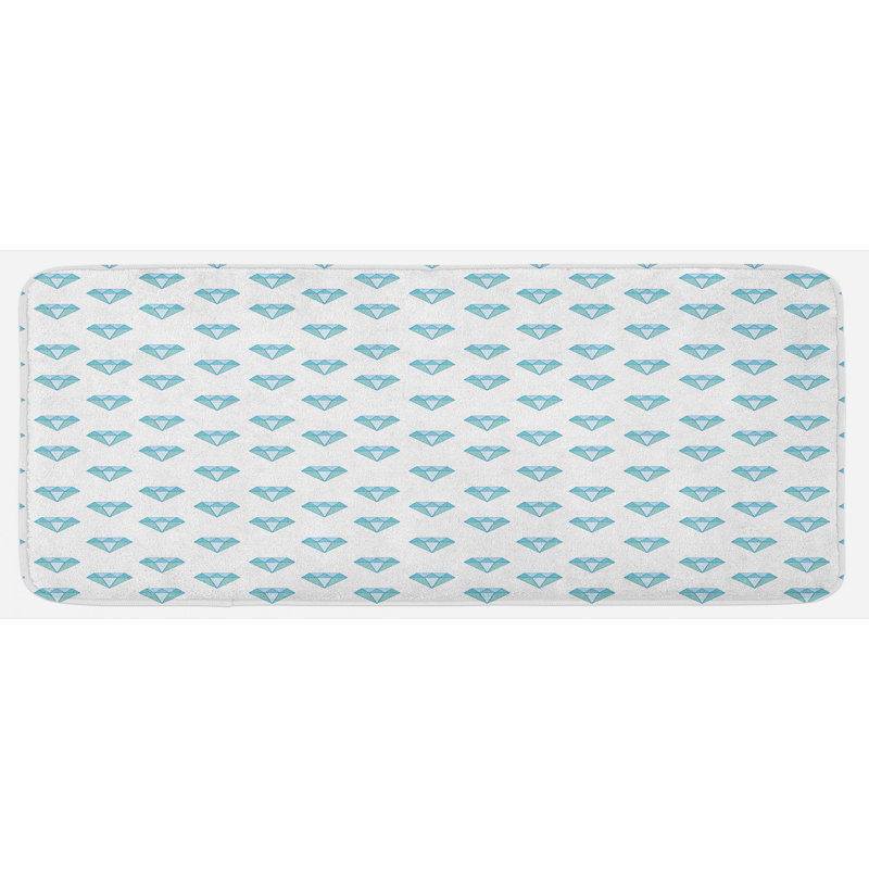 Modern & Contemporary Polyester Kitchen Mat