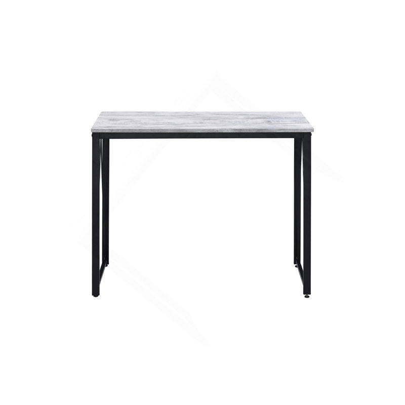 Minimalist Modern Writing Desk With Sturdy Construction And Stylish Accents