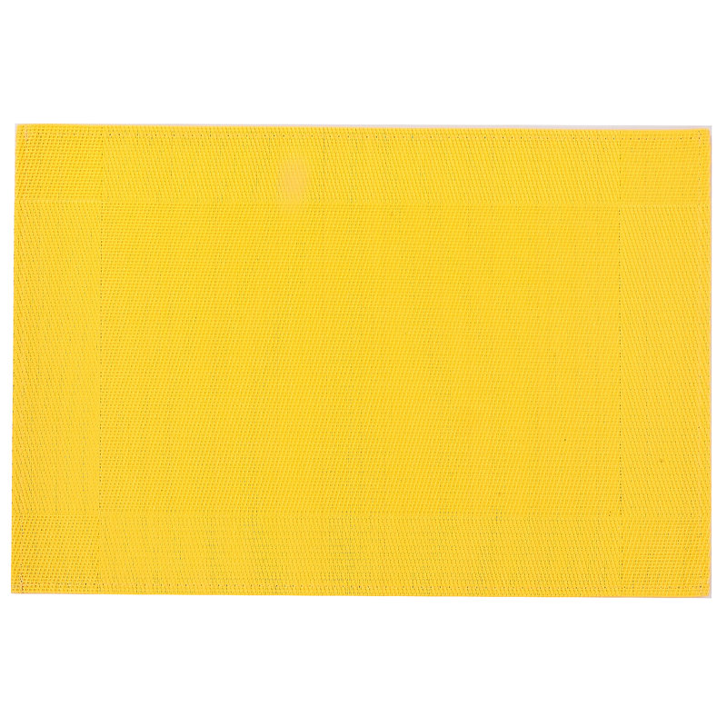 Napperon en vinyle Classic 11 ", Yellow