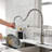Topcraft Pull Down Touch Single Handle Kitchen Faucet
