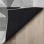 Tapis à tissage plat noir et blanc Winston Porter Shanea-96269831