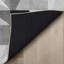 Tapis à tissage plat noir et blanc Winston Porter Shanea-96269832