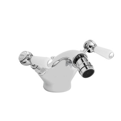 Solid Brass Double Handle Horizontal Spray Bidet Tap