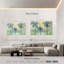 «Marine Layer Palms», reproduction d'art sur toile-1761125666