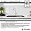 Évier de cuisine encastrable L 33 po x l 20 po Plymouth-46545621
