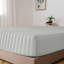 Shaneca Microfiber Striped Fitted Sheet - Ultra-Soft, Fade-Resistant, Deep Pocket Fit-1444635712-1444635740