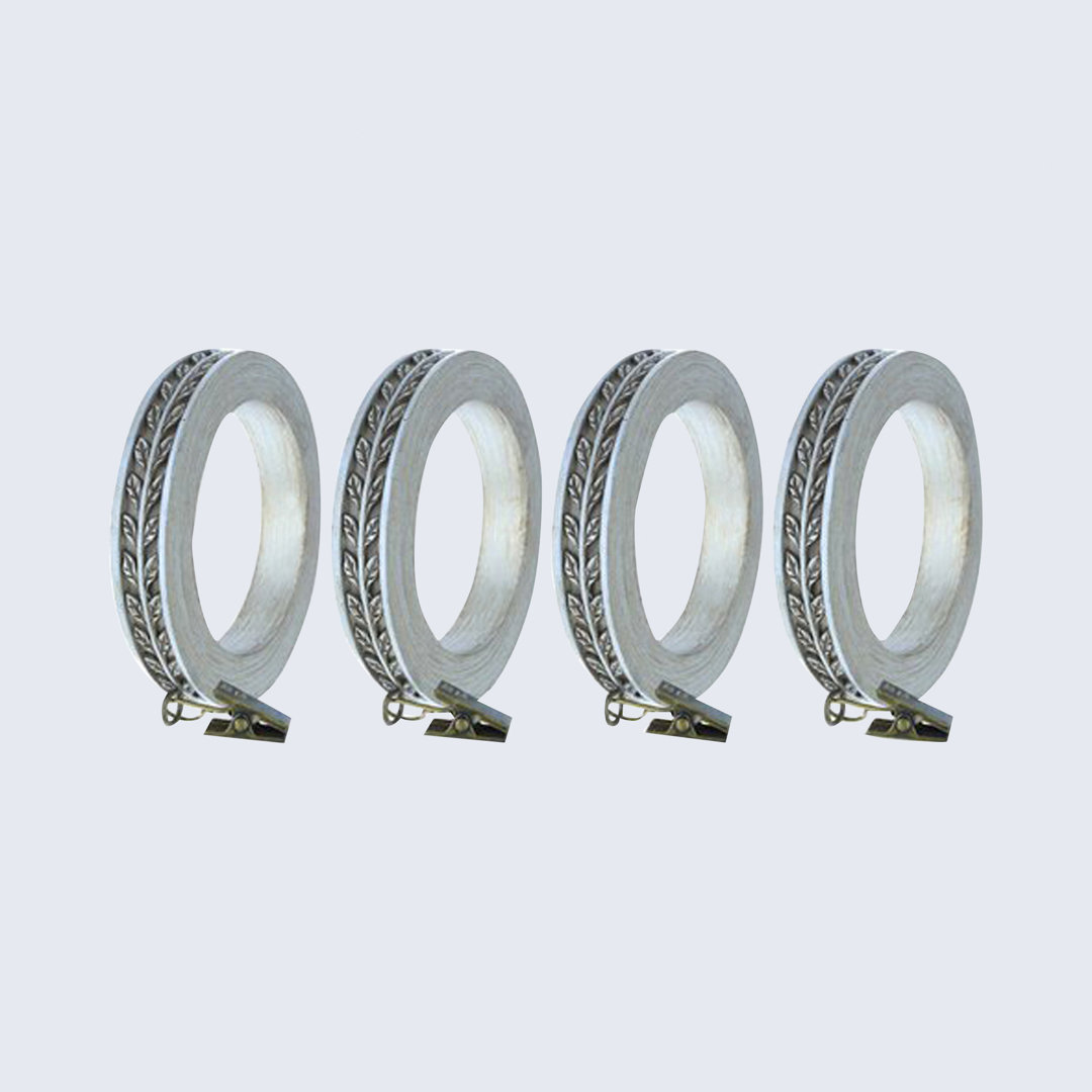 Falaq Curtain Rings (Set of 4) Bungalow Rose 