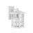 Cayman 1-Light Dimmable Outdoor Wall Lantern-242408429