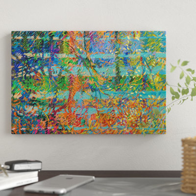 « ym 095 » par iris scott abstracts, impression sur toile