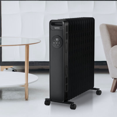 Igenix 2500W Digital Oil filled Radiator White