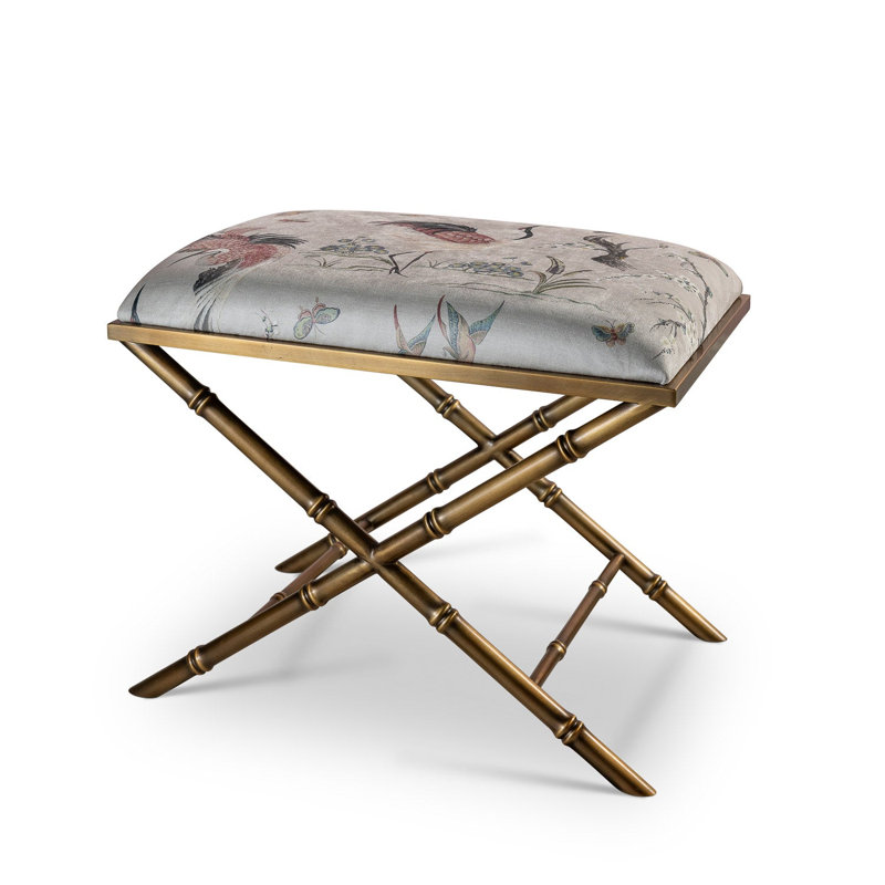 Lauderdale Herons Bench, Brass