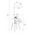 Walnut Solid Wood + Iron Free form Floor Lamps-118401409-118401398