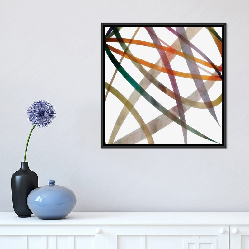 « intacts iii », impression sur toile, H 18 po x l 18 po x P 1,5 po, Toile avec cadre noir, Pas de tapis
