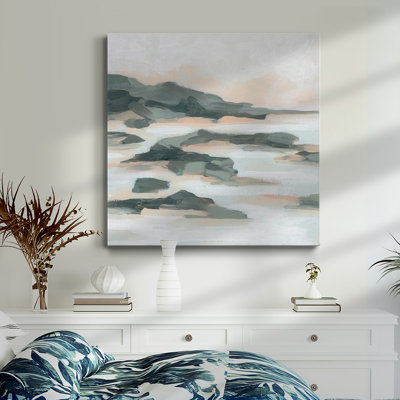 Toile tendue avec châssis en pierre I-Premium Gallery - prête à être accrochée
