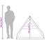 Vidaxl Camping Tent A-Frame 2-Person Waterproof-112670534