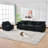 140.9-Inch U-Shaped Modular Sectional Sofa-984836932
