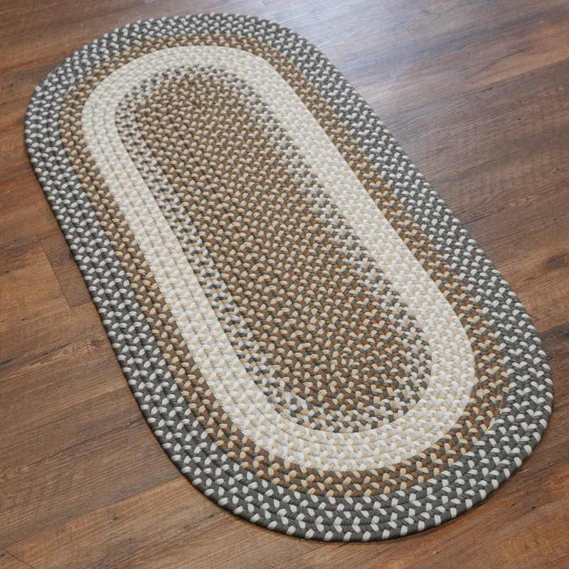 Tapis Benson Creek Border, Tapis de couloir 2 pi 6 po x 6 pi