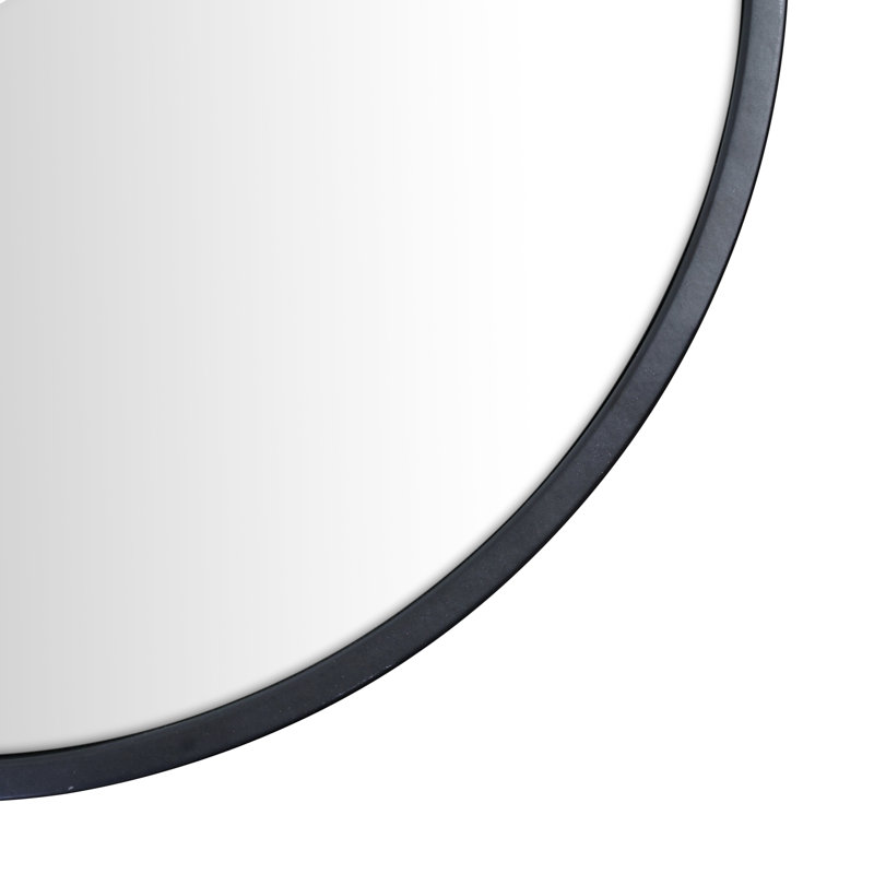 Inara Pill Mirror, Black, 40" x 16"