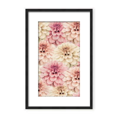 Nature Inspired Dahlia by  - Picture Frame Graphic Art on Paper
