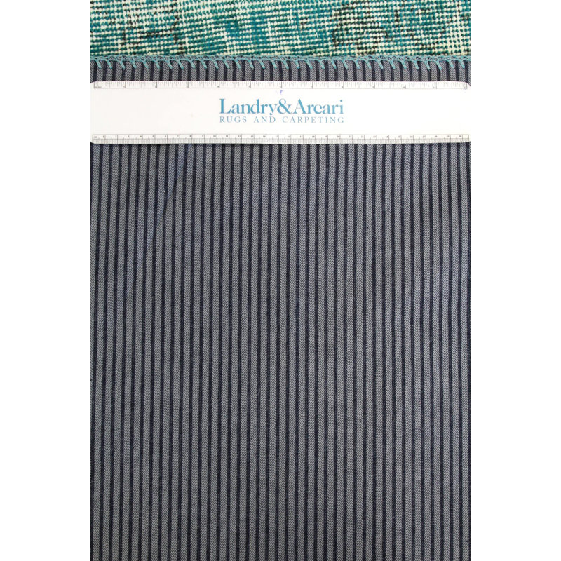 Overdye One-of-a-Kind Rectangle 8'1" X 9'10" Wool Area Rug in